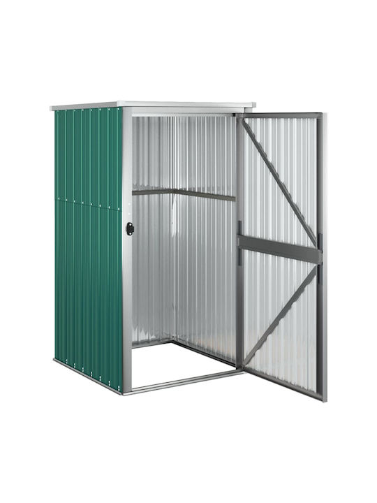 Metallische Gartenhaus Grün M0.88xB0.89xH1.61m