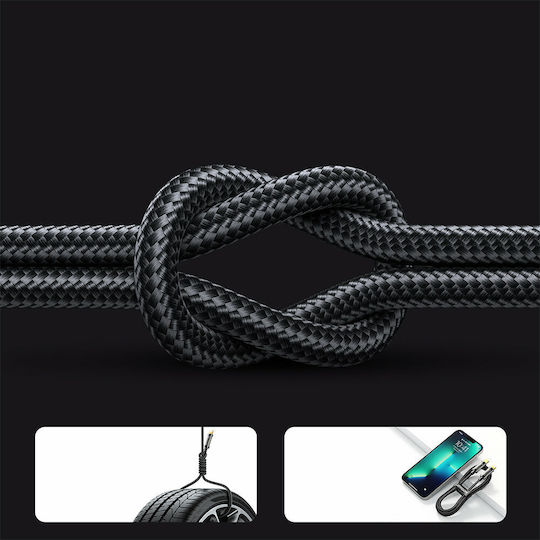 Joyroom S-UL012A20 Braided USB to Lightning Cable Μπλε 2m