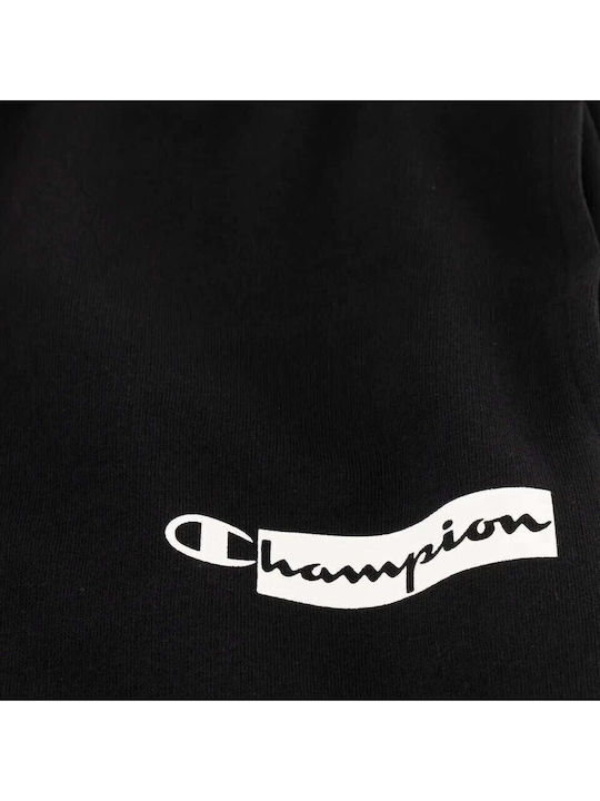 Sweatpants with Elastic Black