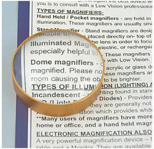 Tabletop Magnifying Lense Convex Lens 1pcs