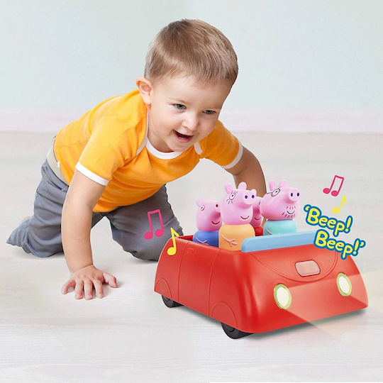 Wow!Stuff Mașina Inteligentă a Peppa Peppa Pig pentru Vârsta 3+ Ani