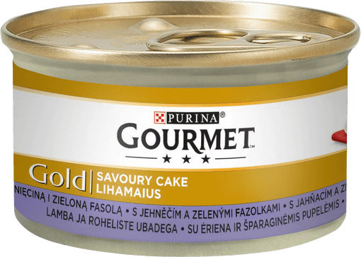 Purina Gourmet Gold Nassfutter für Erwachsene Katzen in Dose mit Lamm 85gr