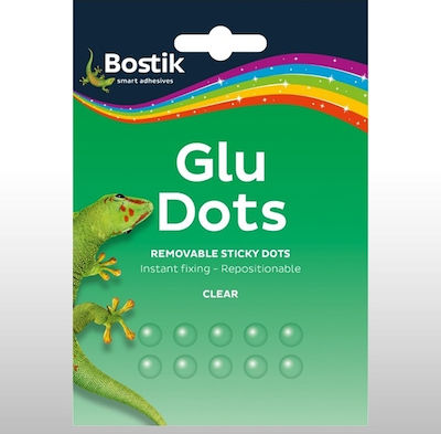 Bostik Лепило Стикер Glue Dots Removable Ясни 64 подложки ST30800951