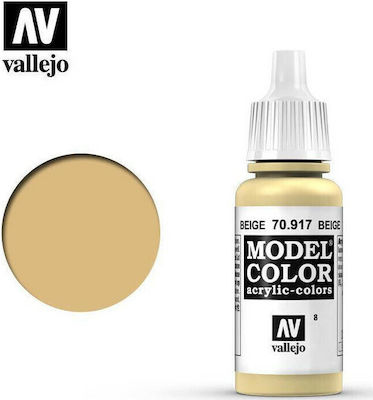 Acrylicos Vallejo Model Model Making Paint Beige 17ml VAL70917 70917