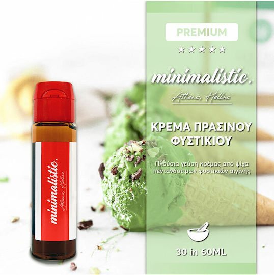 Minimalistic Shot de aromă Cremă de fistic verde 30ml/60ml 1buc