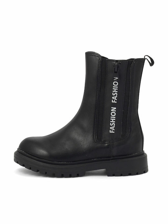 Sprox Kids Chelsea Boots with Zipper Black