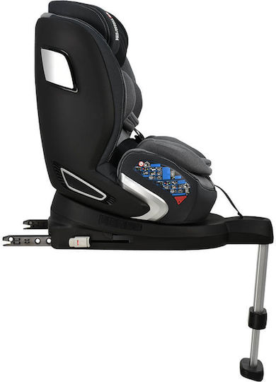 Bebe Stars Prime 360 Καθισματάκι Αυτοκινήτου με Isofix Grey 0-25 kg