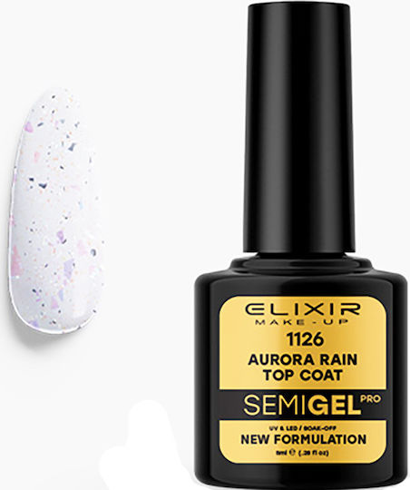 Elixir Semigel 1126 Топ покритие за Гел Матов 8мл