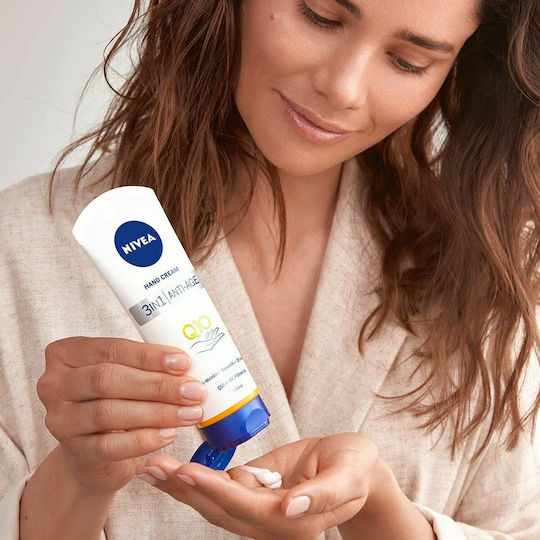 Nivea Q10 3 in 1 Feuchtigkeitsspendende und Anti-Aging Handcreme 100ml
