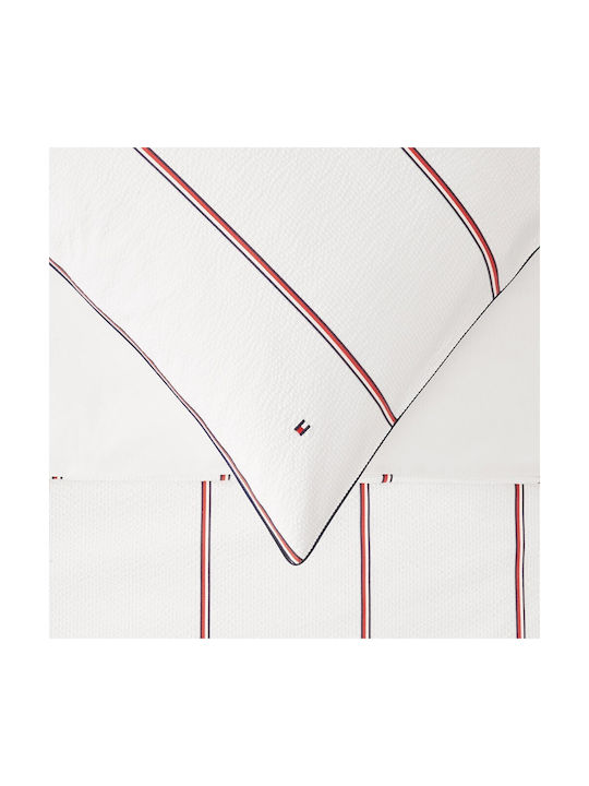 Tommy Hilfiger James Pillowcase with Envelope Cover White 50x80cm.