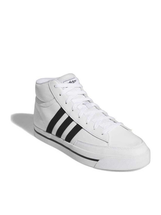 Retrovulc Mid Ανδρικά Μποτάκια Λευκά