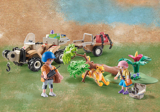 Playmobil Wiltopia Animal Rescue Quad for 4-10 years old