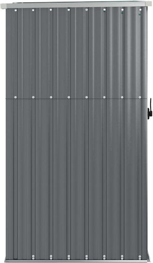 Metallic Garden Warehouse Galvanized Grey L0.88xW0.89xH1.61m