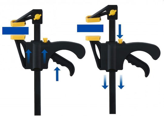 Kinzo 24876 Clamp Set Trigger Maximum Opening 105mm