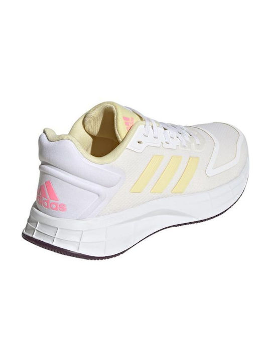 Duramo 10 Sport Shoes Running Cloud White / Almost Yellow / Beam Pink