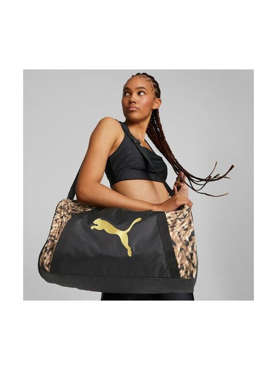 Puma Essentials Safari Glam Women's Gym Medium Bag Black