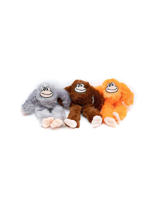 Gloriapets Плюшена Игра Куче Small Сив 1бр Маймуна Ива