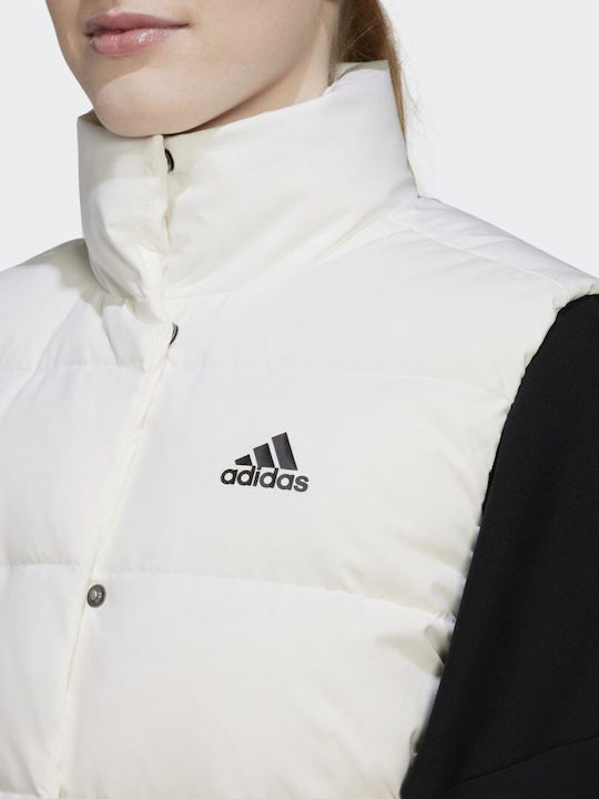 Performance Women's Short Puffer Jacket for Winter White