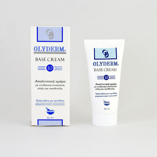Olyderm Base 10 24h Cream Face with Aloe Vera 50ml