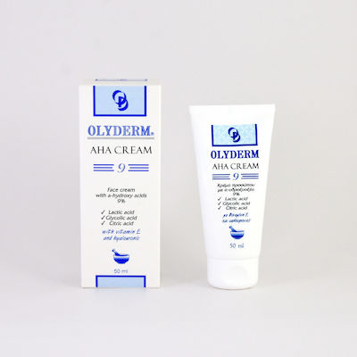 Olyderm Feuchtigkeitsspendend & Aufhellend Creme Gesicht mit Hyaluronsäure 50ml