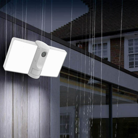 Laxihub F1-32 IP Κάμερα Παρακολούθησης Wi-Fi HD 720P Αδιάβροχη με Αμφίδρομη Επικοινωνία