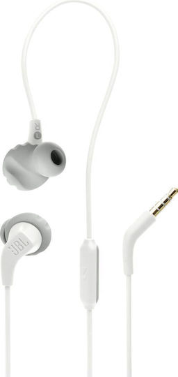 JBL Endurance Run 2 In-ear Handsfree Headphones with Connector 3.5mm White