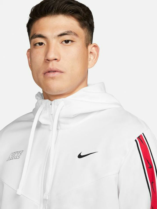Swoosh Hanorac cu Glugă Alb