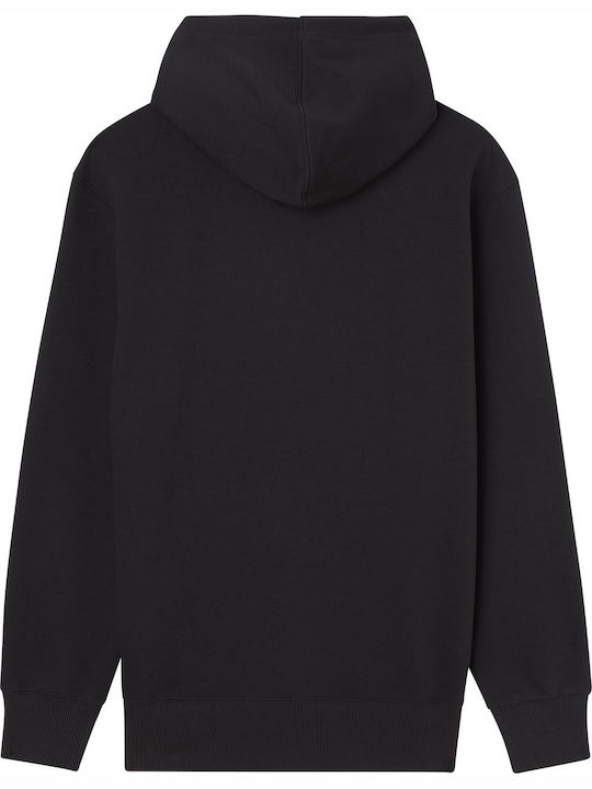 Sweatshirt mit Kapuze Schwarz