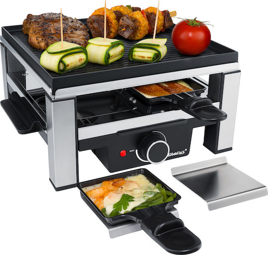 Steba Tabletop Grătar Electric Placă Striată 900W Grătare electrice cu Termostat Reglabil 25bucx25buccm
