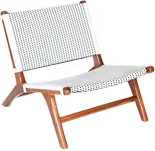 Πολυθρόνα 4600-4 87x70x70cm Λευκό