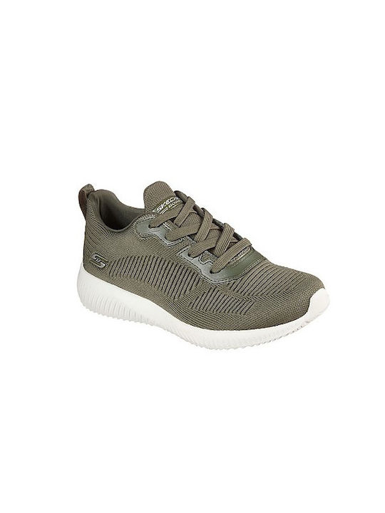 Skechers Bobs Squad Γυναικεία Running Πράσινα