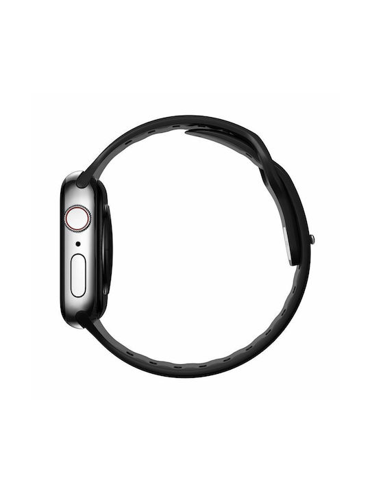 Nomad Slim Sport Λουράκι Σιλικόνης Μαύρο (Apple Watch 42/44/45mm)