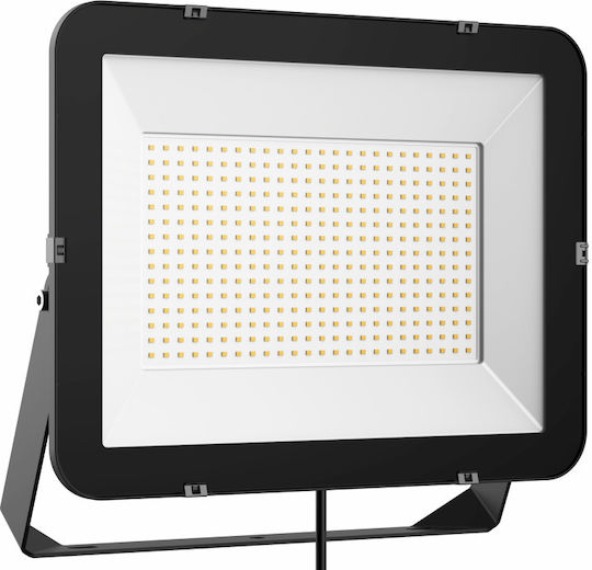 Elvhx Στεγανός Προβολέας LED 200W Θερμό Λευκό 3000K IP65