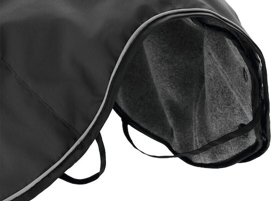Hunter Norton 360 Uppsala Hundemantel Wasserdicht Schwarz mit Rückenlänge 35 cm.