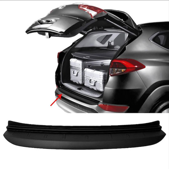 Carner Protections for Car Bumpers Hyundai Tucson 2016-2018 1pcs Black