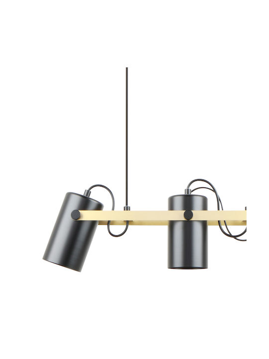 Ravenna Elina Pendant Light Three-Light Rail for Socket E27 White