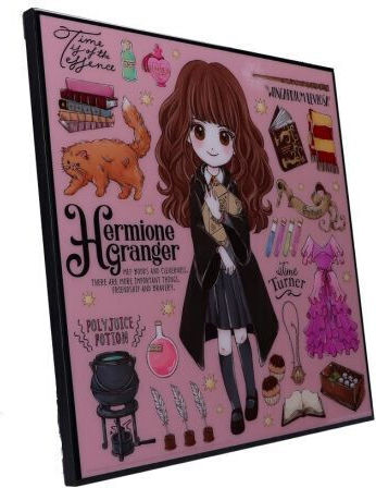 Nemesis Now Harry Potter Hermione Granger Γυάλινο 32x32 cm
