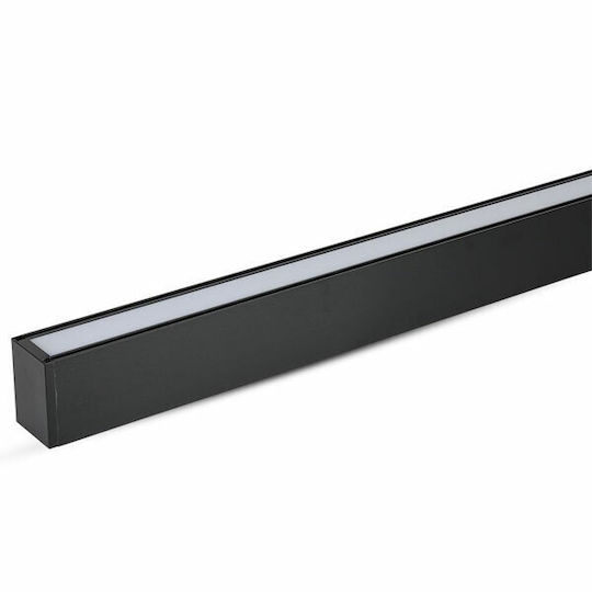 V-TAC LED Lumina liniară Lumină Plafon 40W Alb rece IP20 cu Intensitate Reglabilă L120xL3.5xÎ6.7cm