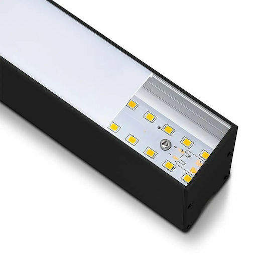 V-TAC LED Lumina liniară Lumină Plafon 40W Alb rece IP20 cu Intensitate Reglabilă L120xL3.5xÎ6.7cm