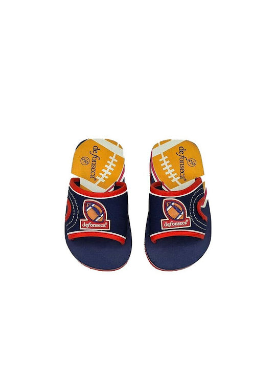 Defonseca Campo Children's Flip Flops - Blue