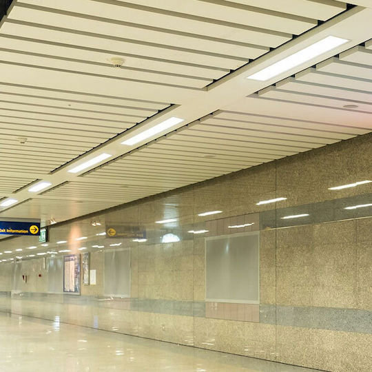 V-TAC Commercial Linear Recessed LED Ceiling Light 40W Natural White IP20 120cm