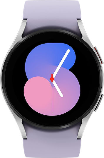 Samsung Galaxy Watch5 LTE Aluminium 40mm Waterproof with Heart Rate Monitor (Silver)