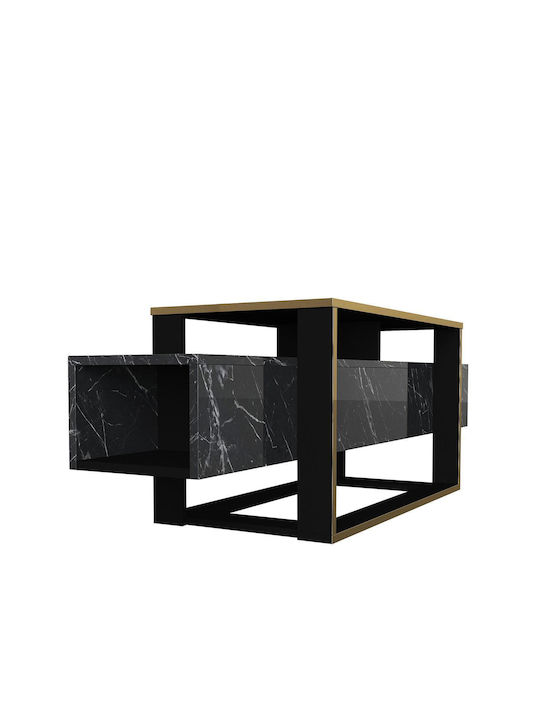 Stand TV Levitha Negru L160xA50xÎ46cm