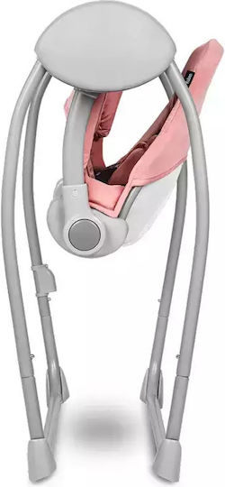Lionelo Electric Relax pentru Bebeluși Leagăn Ruben cu Muzică Roz pentru Copil până la 12kg