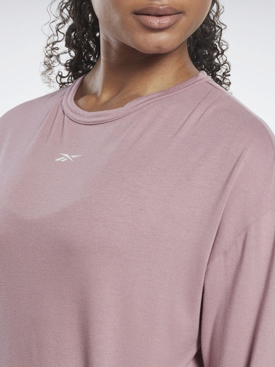 Activchill Γυναικείο Crop Top Μακρυμάνικο Infused Lilac