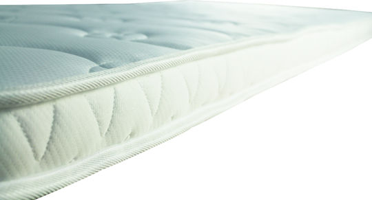 Bs Strom Mattress Topper Sapphire Aloe Vera Double Foam Infused with Aloe 140x190x6cm