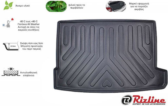 Rizline Trunk Mat Tray Type for BMW Series 1 2019 Black
