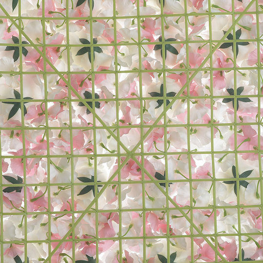 Inart Artificial Foliage Panel 40x60cm Flowers