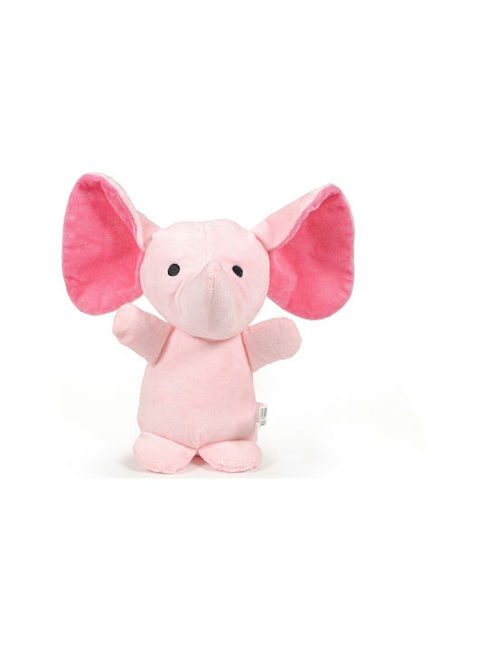 Gloriapets Plush Toy for Dogs Small Pink Hoa Elephant