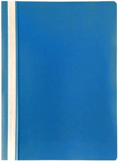 ABBA Mappe mit Feder für Papier A4 Blau 1Stück